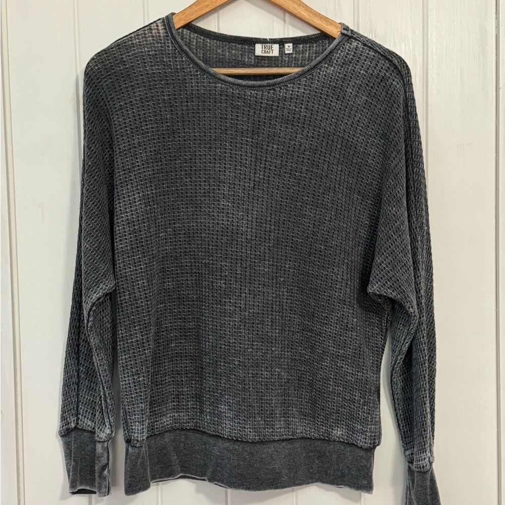 True Craft L/S Waffle Shirt